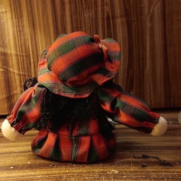 Vintage primitive wooden doll shelf sitter - Picture 4 of 5